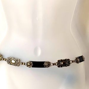 Leather Concho Waist Belt